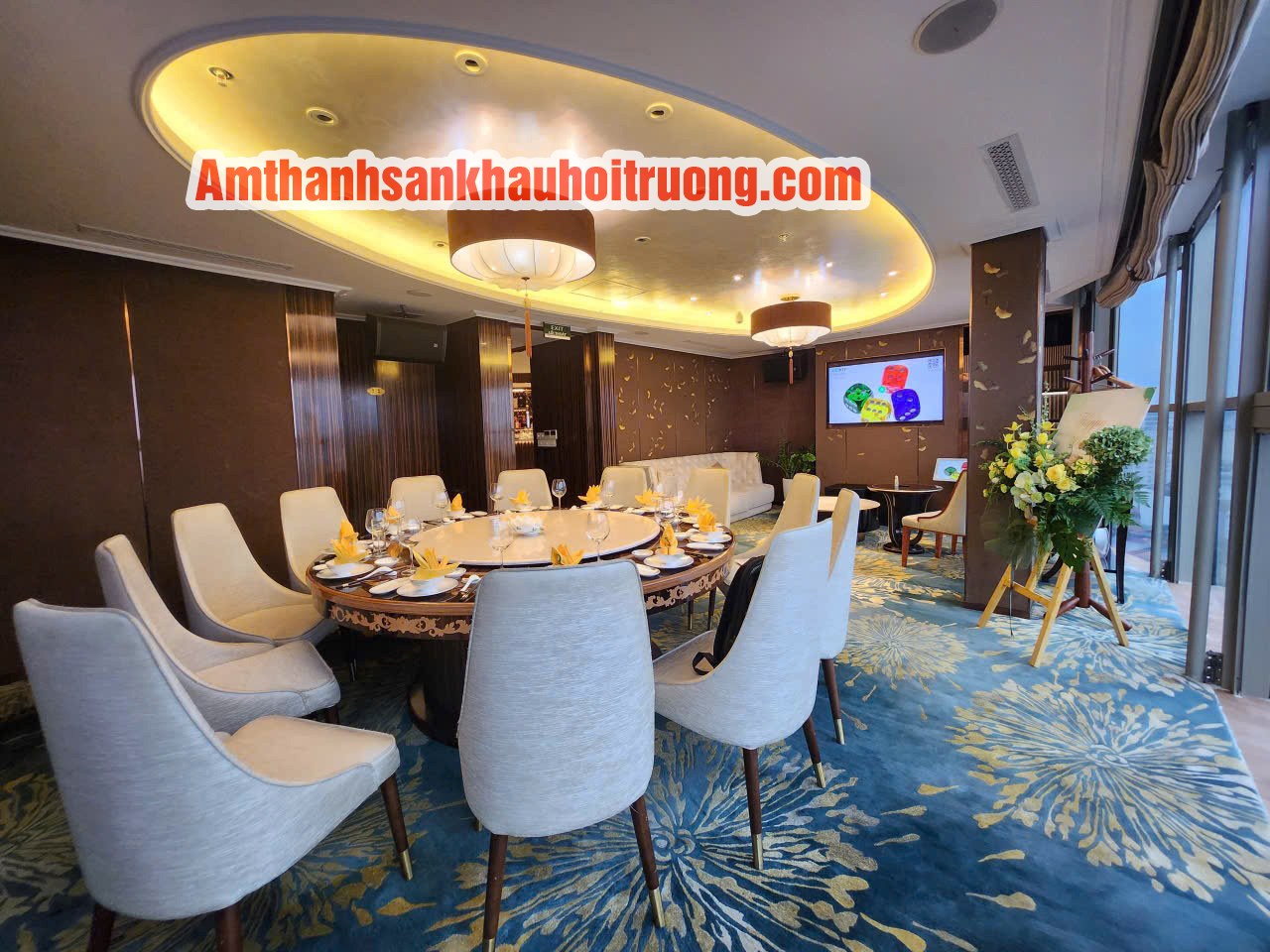 Thi công hệ thống âm thanh hội trường Tòa nhà DOJI Lê Duẩn, Hà Nội